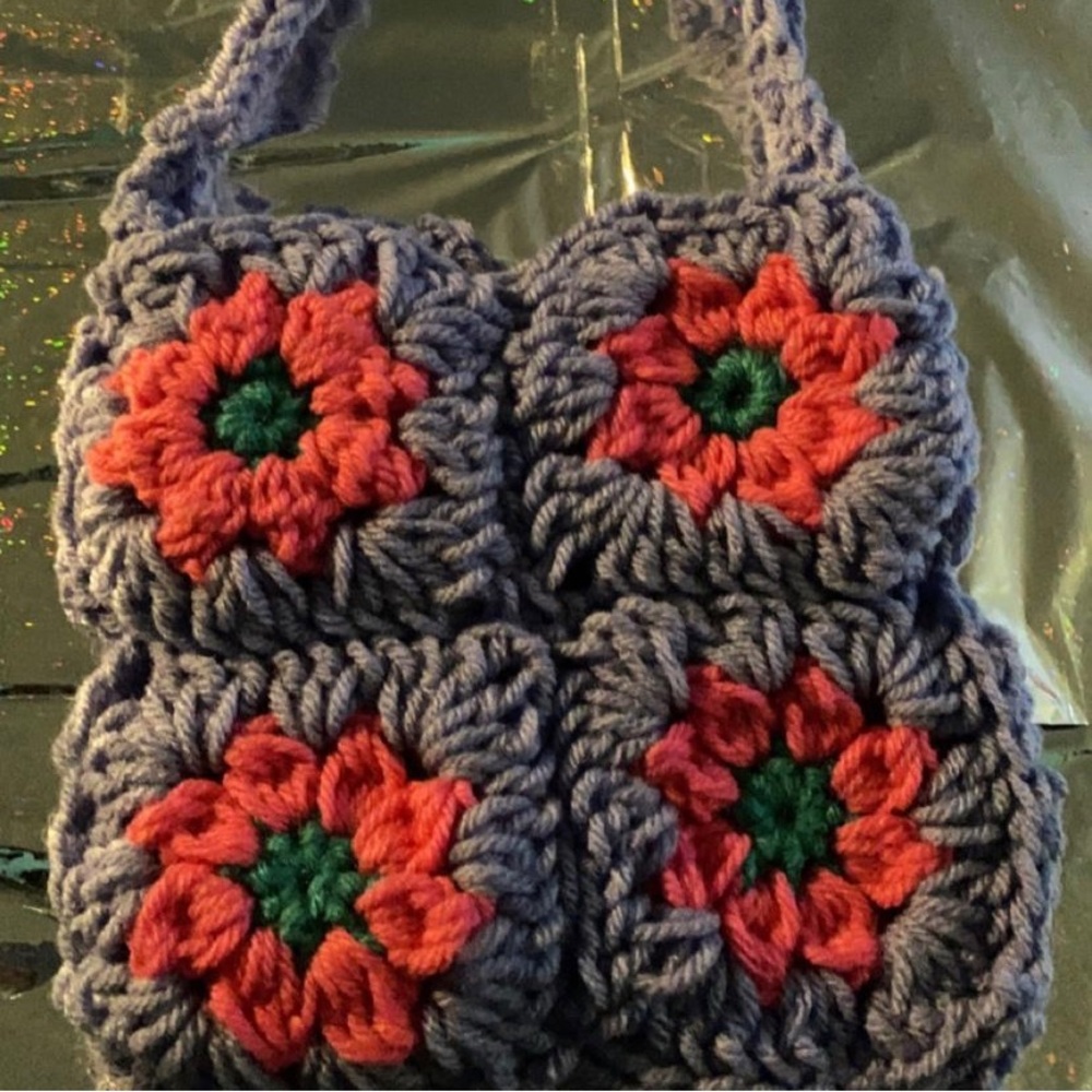Granny square bag